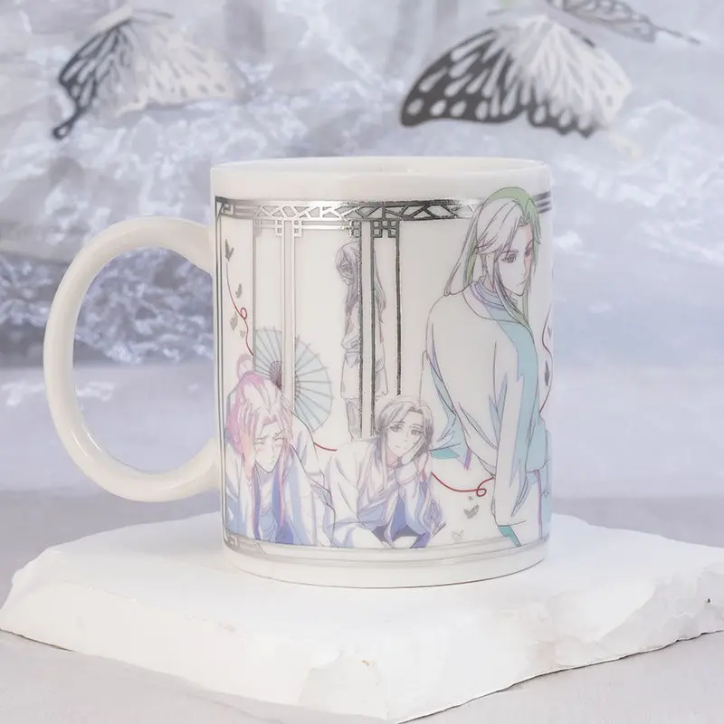 جديد السماء الرسمية نعمة شيه ليان هوا تشنغ الكرتون ثنائي الأبعاد الإبداعية القدح شخصية أنيمي الطرفية كوب سيراميك #4