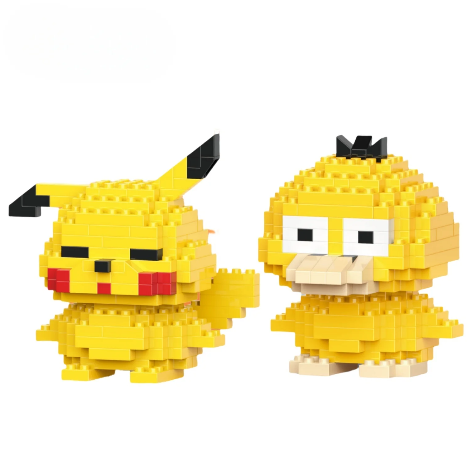 

Pokémon Psyduck and Pikachu Particle Building Block Toy Mini Desktop Ornament Room Decoration Christmas