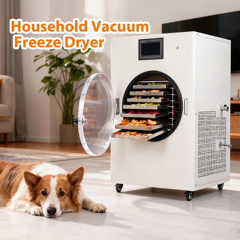 

3-20kg Fruit Coffee Powder Vacuum Freeze Drying Equipment Stainless Steel Freeze Dryer Machine Home Use Equipment Freeze Dryer