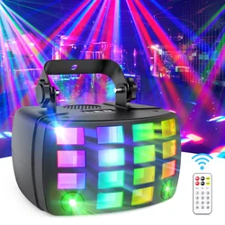 2In1 Remote control & DMX512 Disco light LED butterfly light LED butterfly laser light dj party wedding KTV bar stage light show
