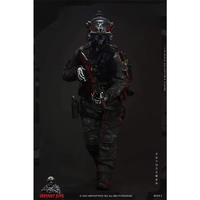 M001 1/6 Scale Action Figure Soldier Military Clothing Gun Model Accessories Model for 12''  Male Soldier Body Collection Gift