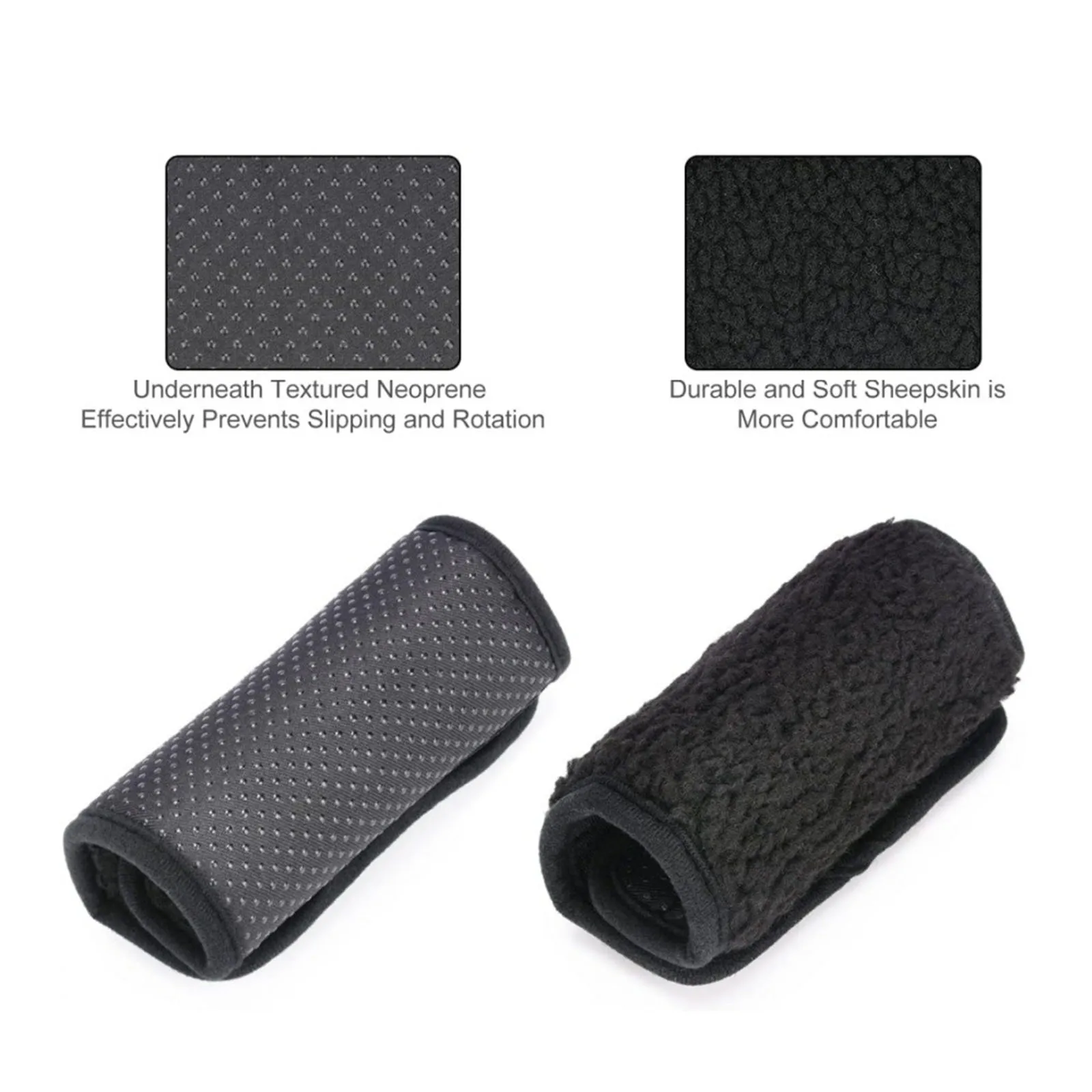 Walker Handle Cushion Pads Crutch Handle Pad Grips for Elderly Grippers,Chair Anti Slip Supply Universal Washable Protect