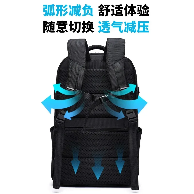 New Design Large Capacity Backpack Women USB Rechargable Travel Backpacks Men 15.6 Inch Laptop Backpack Waterproof