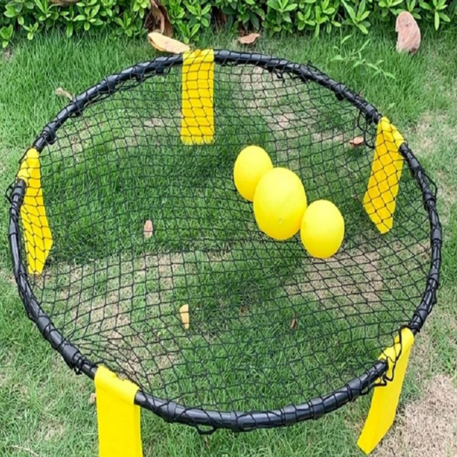 Bouncyball Net Circular Roundnet Net Replacement Part Spare Repair for Players, Backyard, Beach