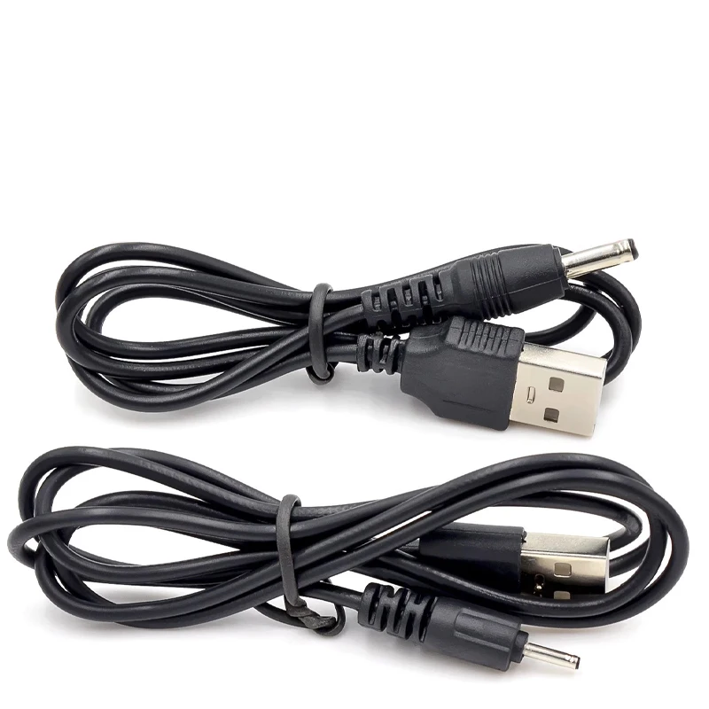 USB 2.0 A Male To 3.5x1.35mm 3.5mm Plug Barrel Jack 5V DC Power Supply Cord Adapter Charger Cable 3.5*1.35mm