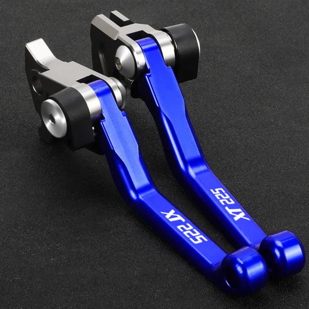 Motocross Aluminum Alloy Folding Pivot Brake Clutch Levers Handle For YAMAHA XT225 1987-2010 2008 2009 Off-Road Pit Dirt Bike