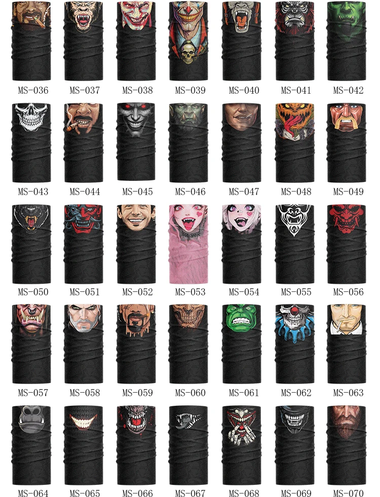 Nahtloser Nackenschutz UV-Schutz Atmungsaktives Bandana Unisex Outdoor-Halstuch für Wandern Klettern Angeln Radfahren Sport – Detail 12