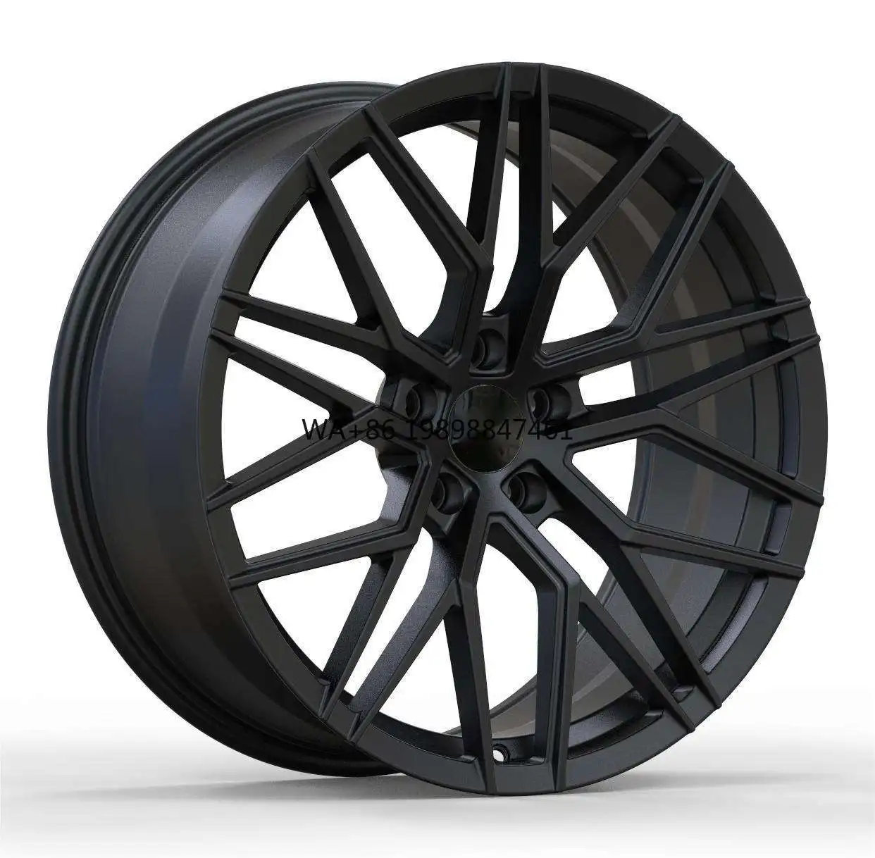 YQ Custom 1/2 Piece Forged Wheels 5x114.3 Wheels 17-24 Inch 3 2 Piece Forged Wheels