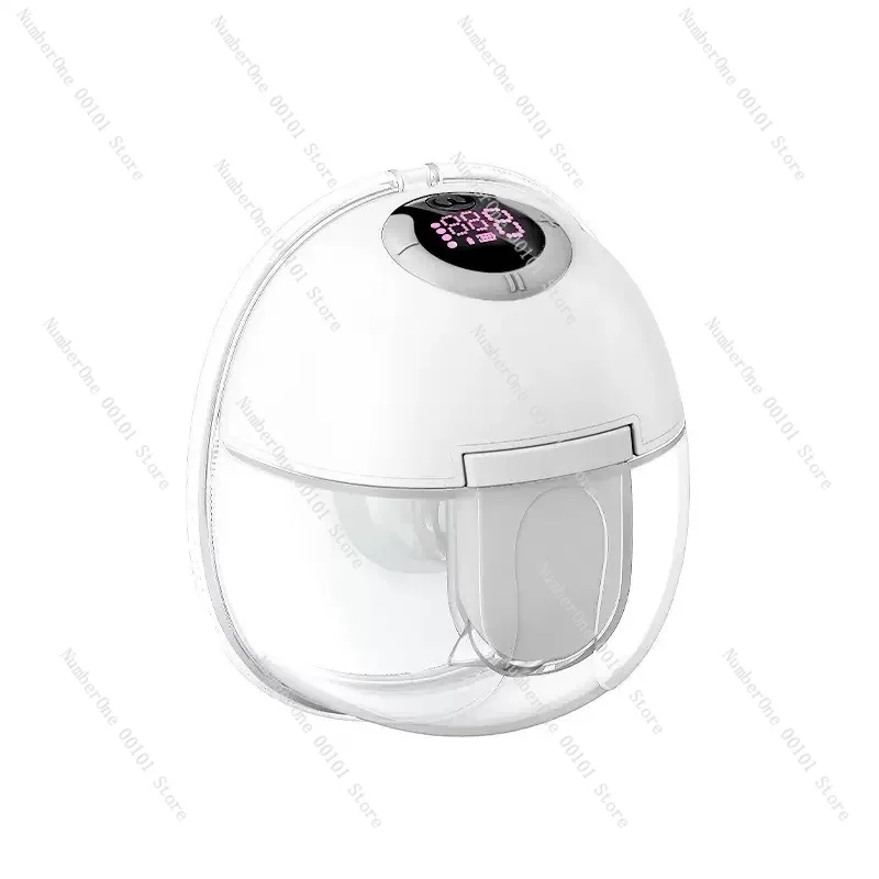 Strong Suction Electric Wearable Breast Pump Automatic Hands Free Integrated Milk Extractor Portable Nursing Lactation Device