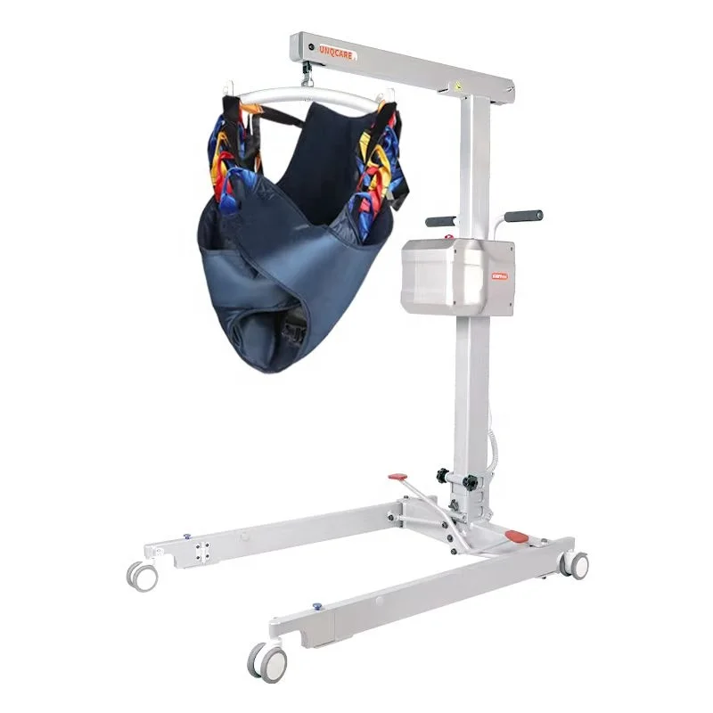 

Foldable Hospital Lifting Patient Lift Electric Hoist Patient Lifter Transfer Nursing for Disabled From Ground