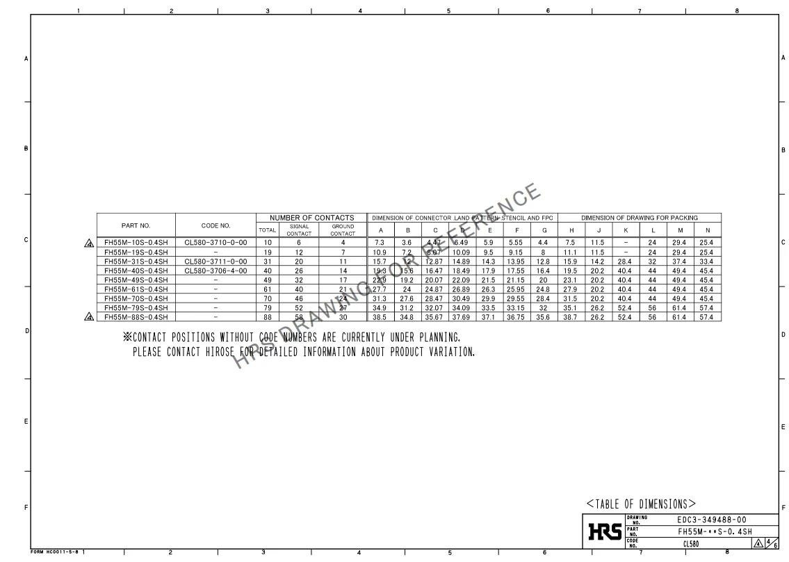 FPC/FFC pull-out vertical positive pin with locking patch, misaligned cross pin 0.4mm flexible ribbon cable connector 40P