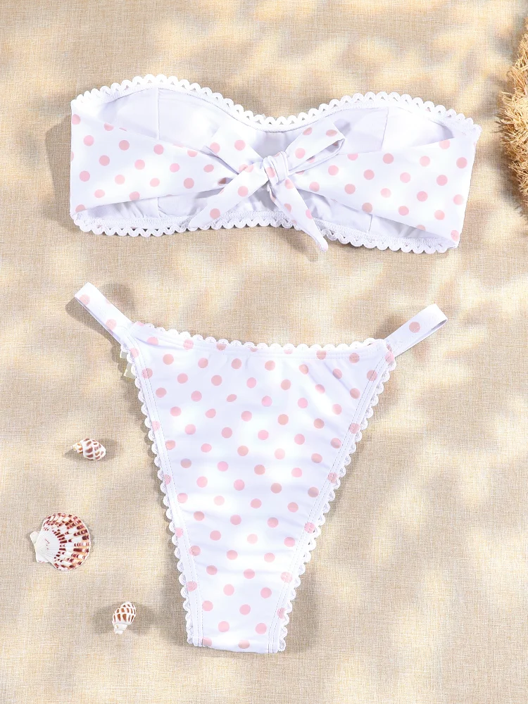 Traje de Baño Miyouj, Nuevo Conjunto de Bikini de Dos Piezas, Push-Up, Sexy, Corte Alto, Bikini de Tiras, Trajes de Baño 2026