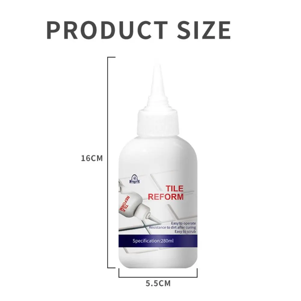 280 مللي وكيل إصلاح فجوة البلاط سريع الجفاف قوي مقاوم للماء بلاط السيراميك الجص قالب مقاوم للماء مقاومة #6