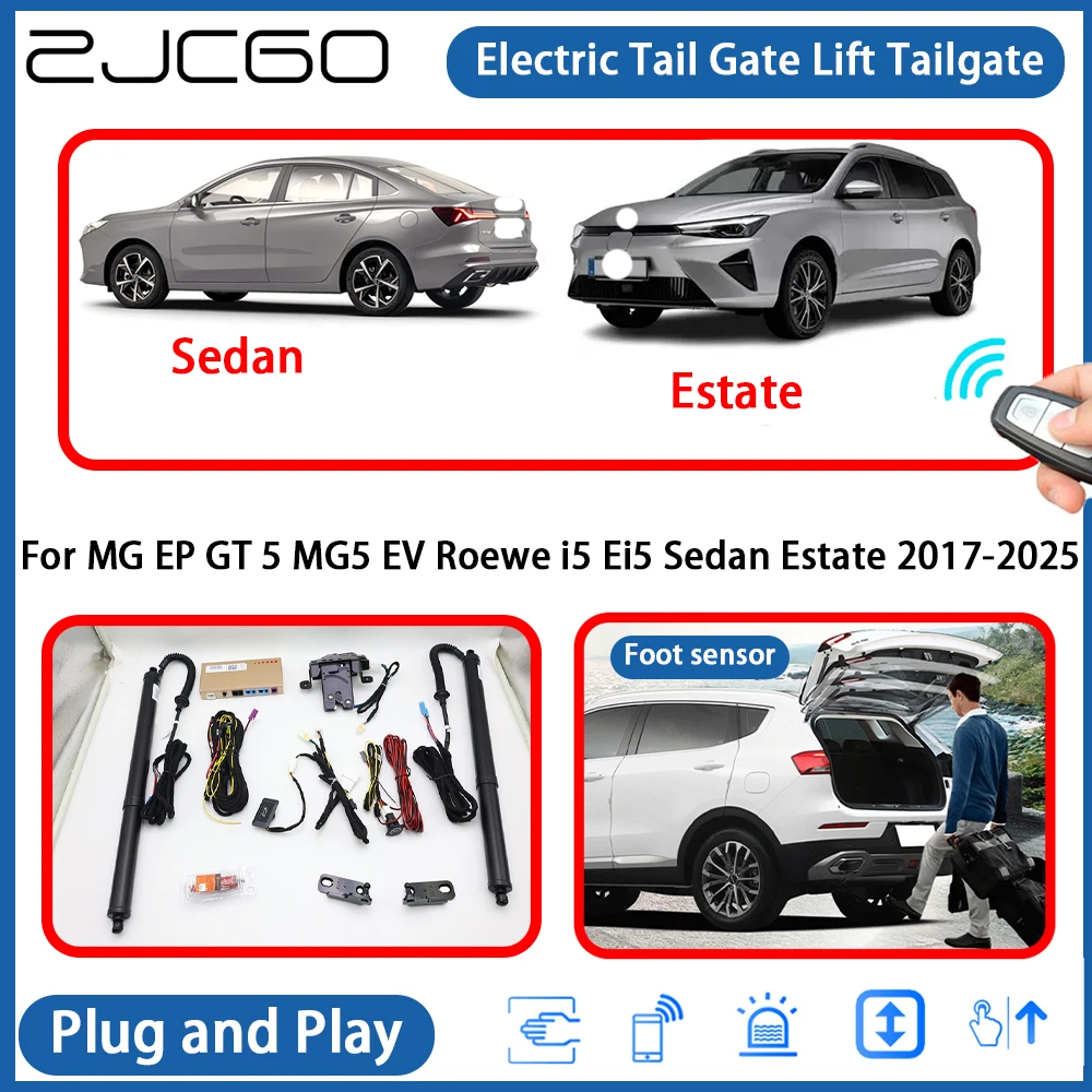 

for MG EP GT 5 MG5 EV Roewe i5 Ei5 Sedan Estate 2017-2025 Automatic Powered Tailgate Power Liftgate Electric Tail Gate Lift