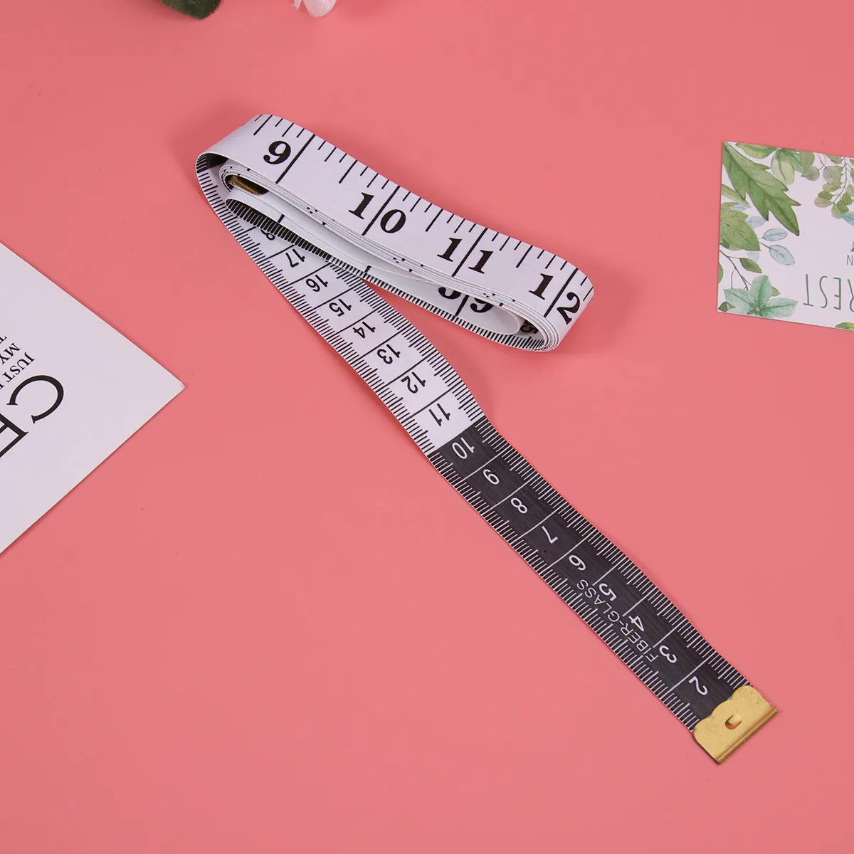 1Pcs Soft Measuring Tape Sewing Ruler White 150x2cm Tailor Craft Body Weight Loss Foot Inch Tape Measure