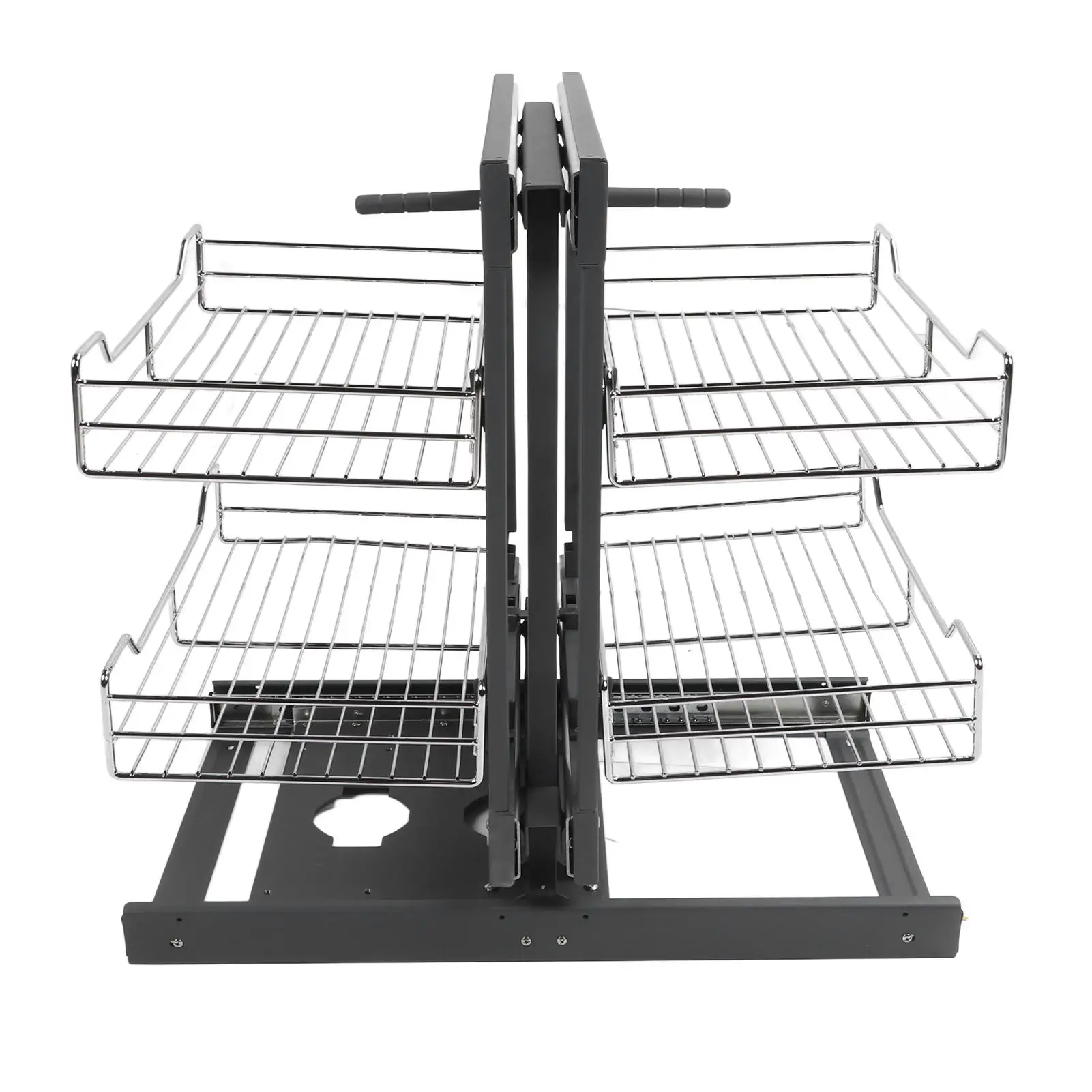 Organizer da cucina estraibile ad angolo cieco, armadio scorrevole da 800 mm per spezie e condimenti