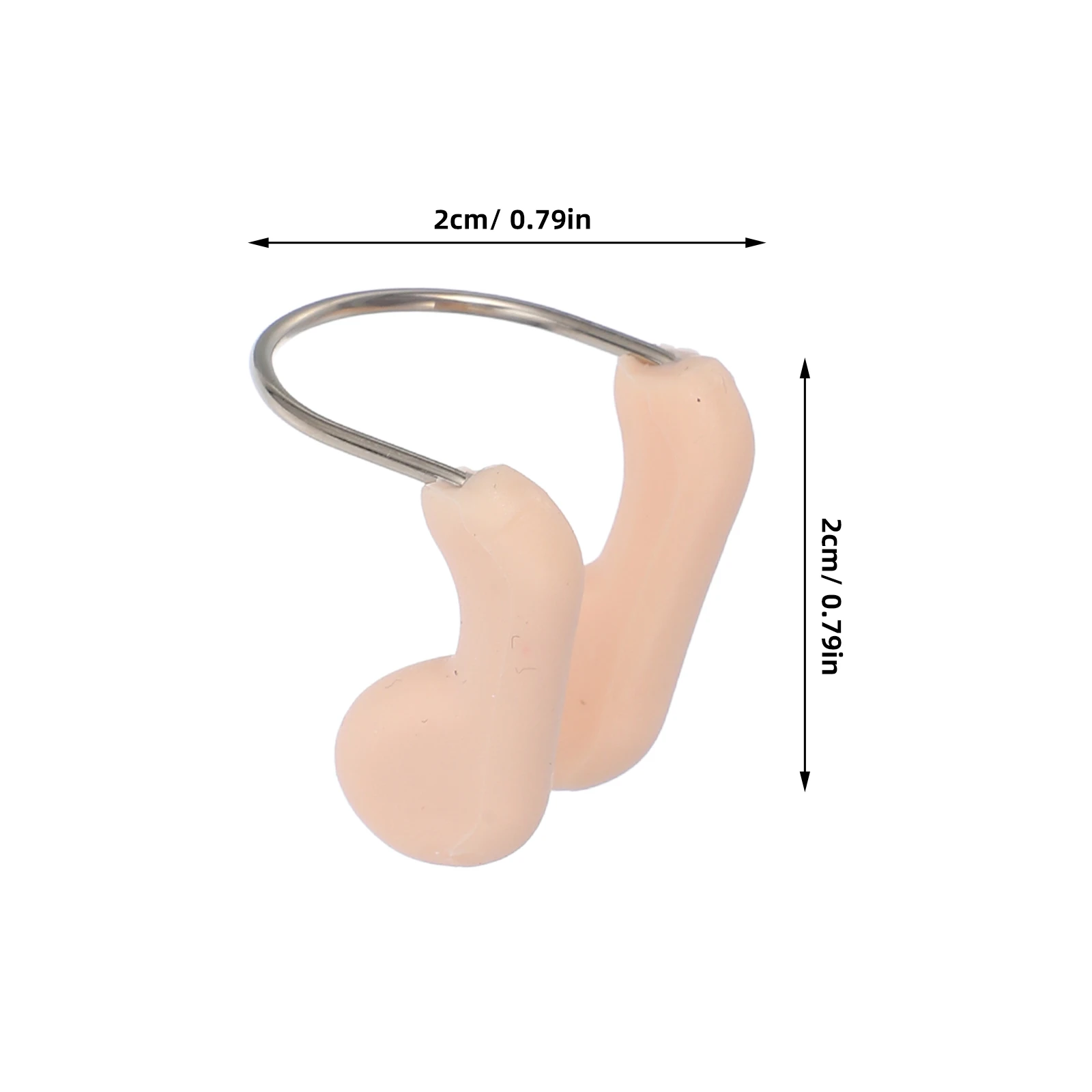 6PCS Nase Schwimmen Clip Weiche Silikon Schwimmen Nase Clip Wiederverwendbare Schwimmen Nase Schutz Tauchen Surfen Nase Stecker Kinder Schwimmen versorgung – Detail 6