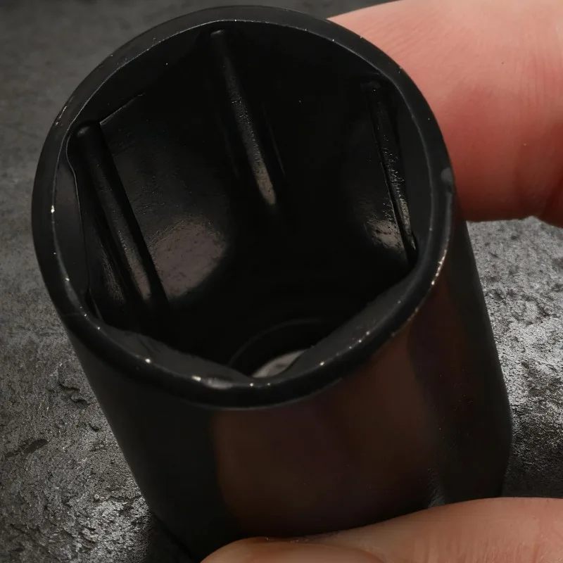 Verlängerte Sechskant-Steckschlüssel 15mm 16mm 17mm 18mm 19mm Metrischer Schraubenschlüssel-Tiefkopf Schlagschrauber-Kopf Reifenentfernung Autoreparaturwerkzeuge – Detail 6