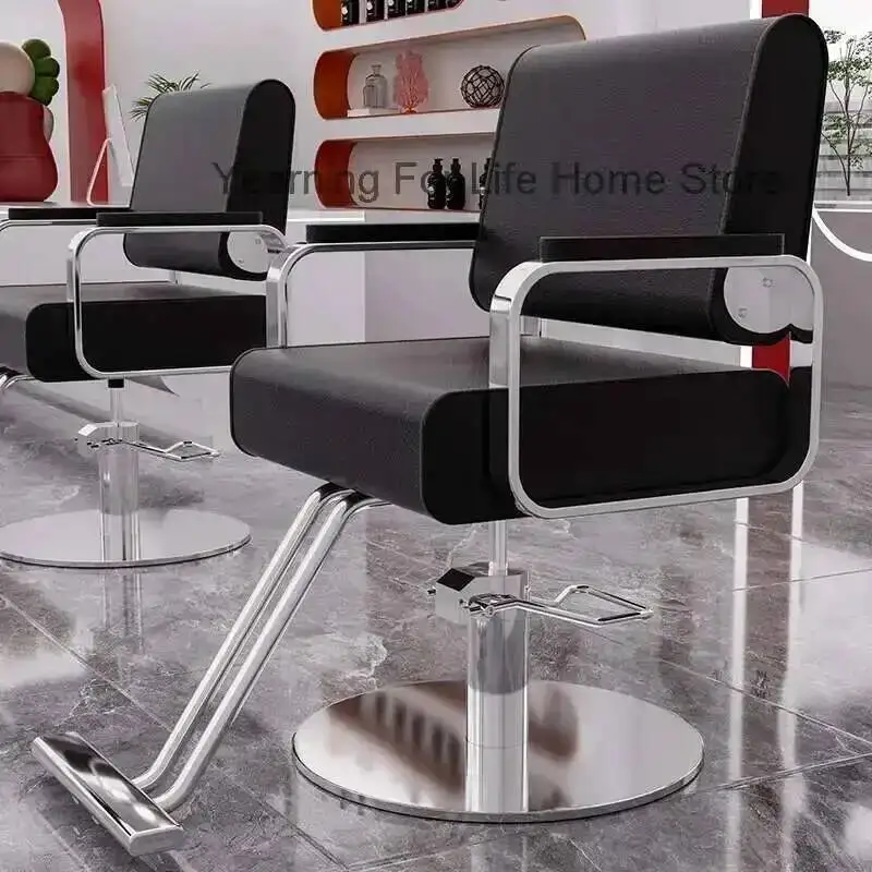 صالون تجميل كرسي احترافي صالون حلاقة أثاث الشعر كراسي باديكير ارتفاع قابل للتعديل البراز أثاث صالون Sillas #2