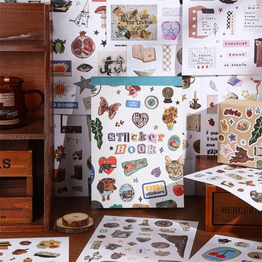 

Набор из 50 листов наклеек: коллекция Daylight, разнообразные дизайны, фруктовые узоры, для скрапбукинга и дневников, DIY