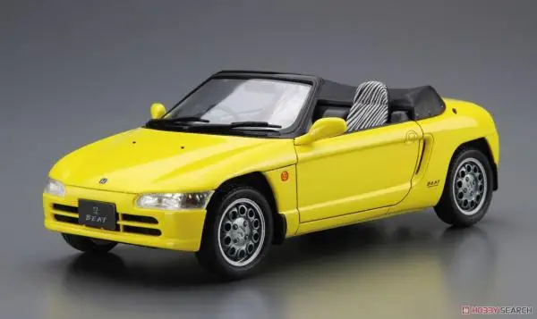 Aoshima 06153 Static Assembled Car Model  1/24 Scale For Honda PP1 Beat 1991 Car Model Kit