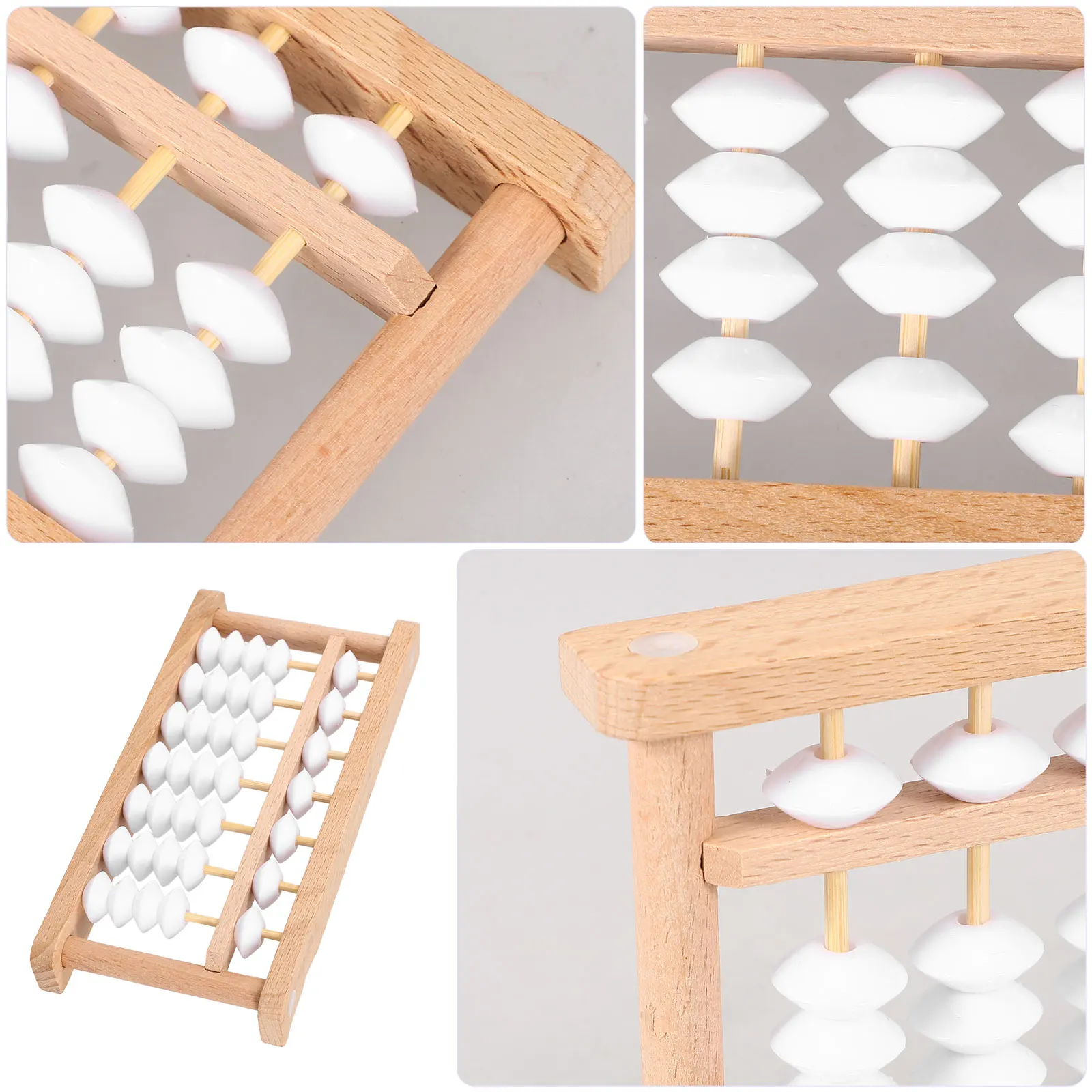 

Wooden Abacus Kids Kit Math Tool for Education Arithmetic Exercise Toy Bead Baby