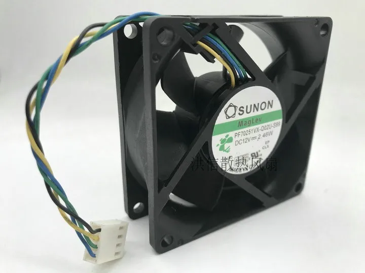 NEUES ORIGINAL PF70251VX-Q02U-S99 DC12V 2,46 W 7025 70 x 70 x 25 mm LÜFTERKÜHLER