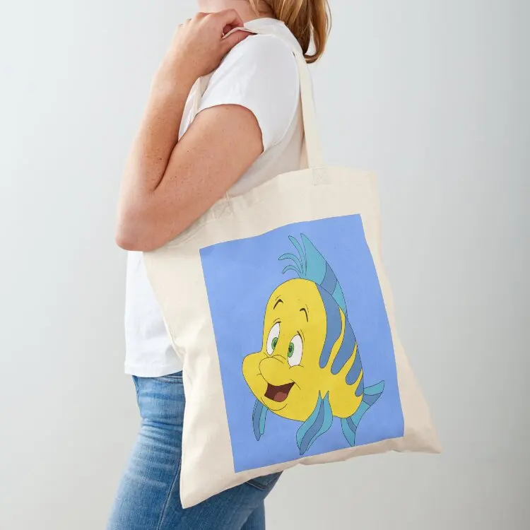 

Flounder fish Tote Bag tote bag woman reusable grocery bags Lady bags personalized tote