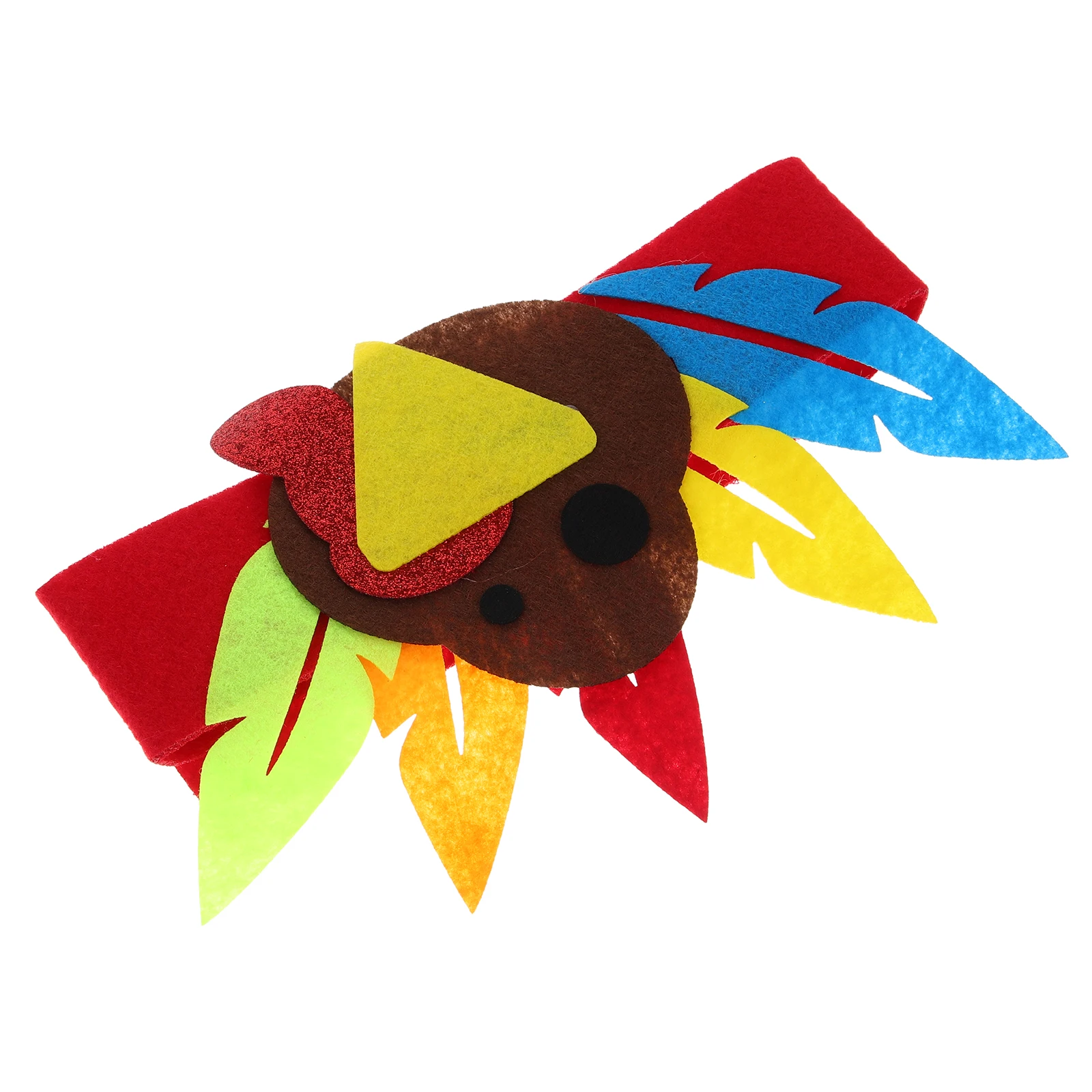 

Turkey Headband Thanksgiving Costume Hoop Flag Hair Hoops Party Accessories Drumstick Headdress Prop Hair Decor