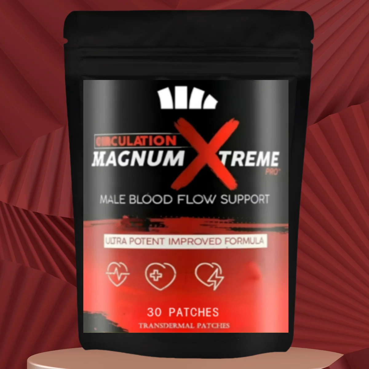 30 Patches Male Performance Rxx, Male Enhancement Transdermal Patchs ,high Potency Booster Best Advanced Blood Flow Circulation