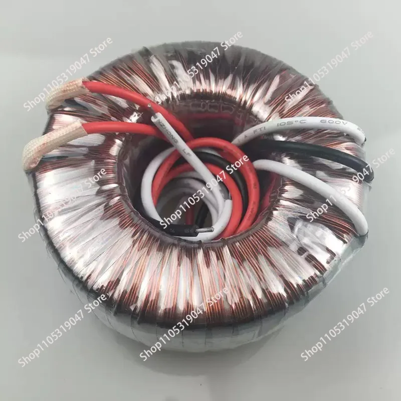 

Трансформатор тороидальный 200 Вт, 220В на двойное 24В, для аудиоусилителя, источник питания, чистая медь, однофазный, с изоляцией