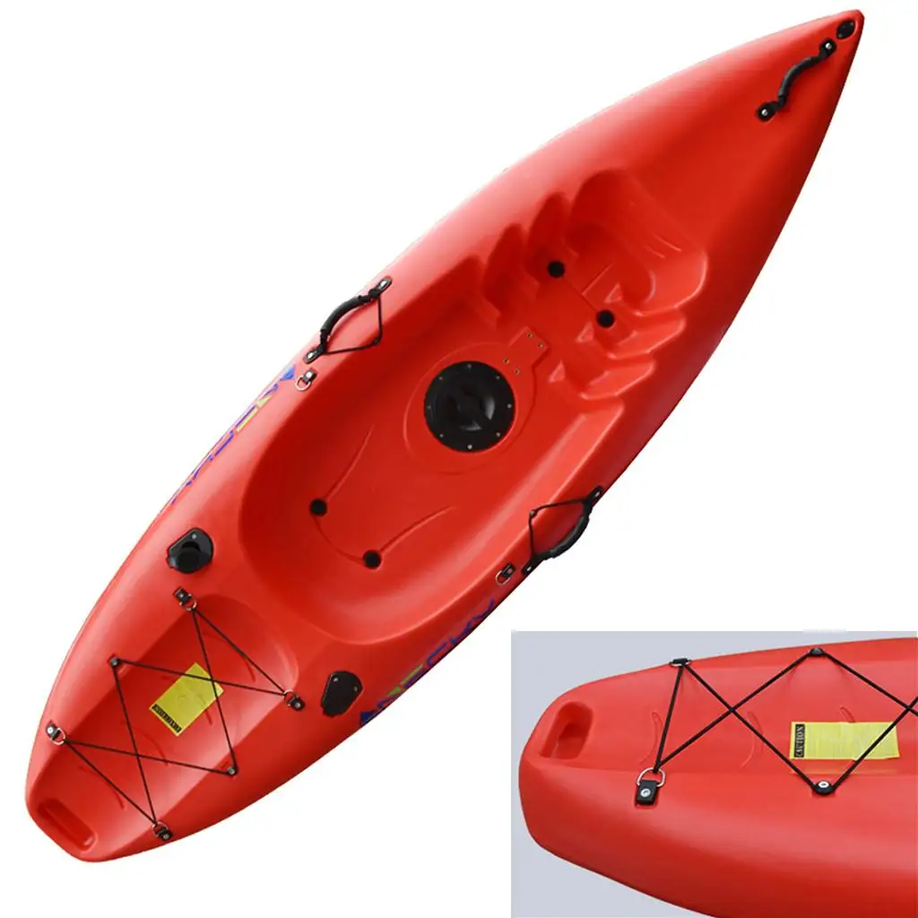 

Комплект банджи для рыболовного такелажа, безопасные детали лодки из нержавеющей стали для аксессуаров для лодок для отдыха и принадлежностей для каяков