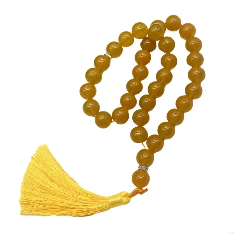 Muslims Worship Beads Tasbih Prayer Bead Jewelry for Religious Practice Companion