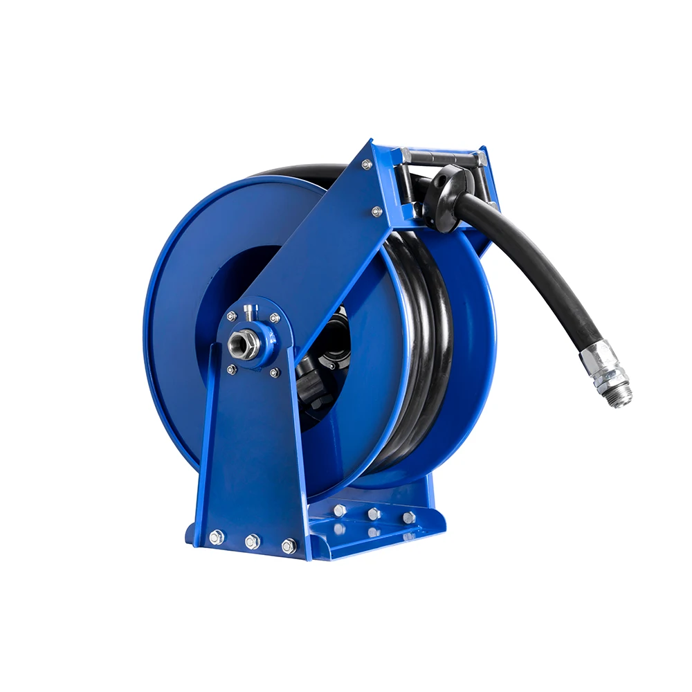 Hot Selling 3/4 1 1/2 1/4 3/8 1 Inch Retractable Hydraulic Oil Fuel Diesel Hose Reel Premium Rubber for Petrol Service Equipment