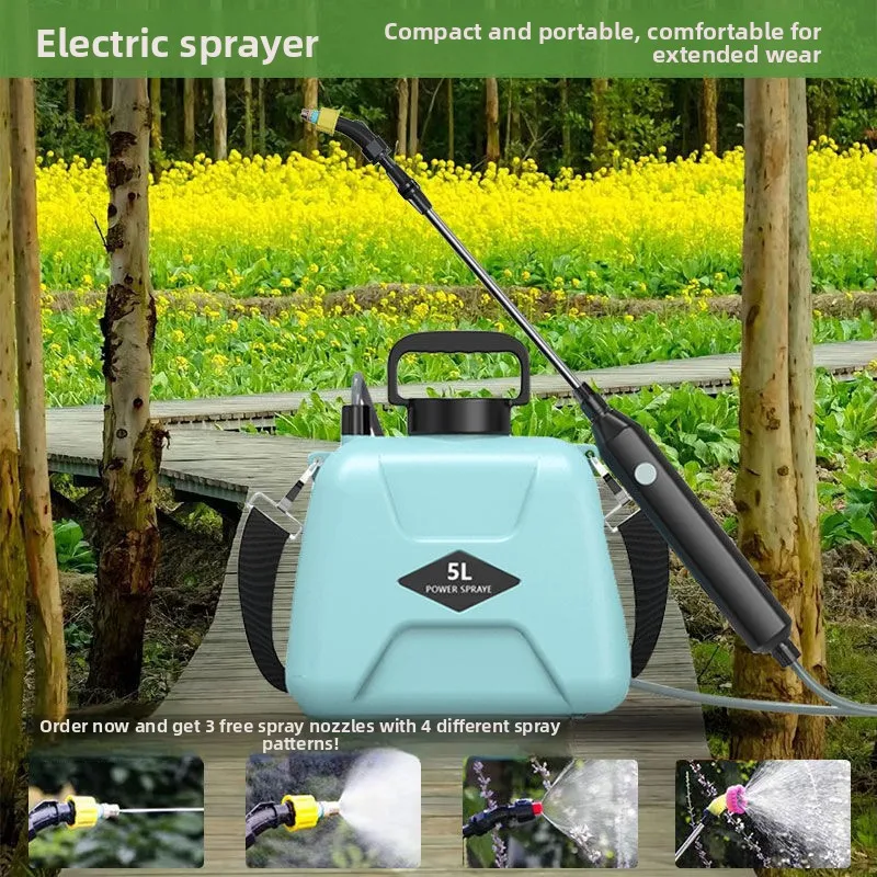 Shoulder mounted spray Household gardening spray watering Small agricultural spraying disinfection spray gun