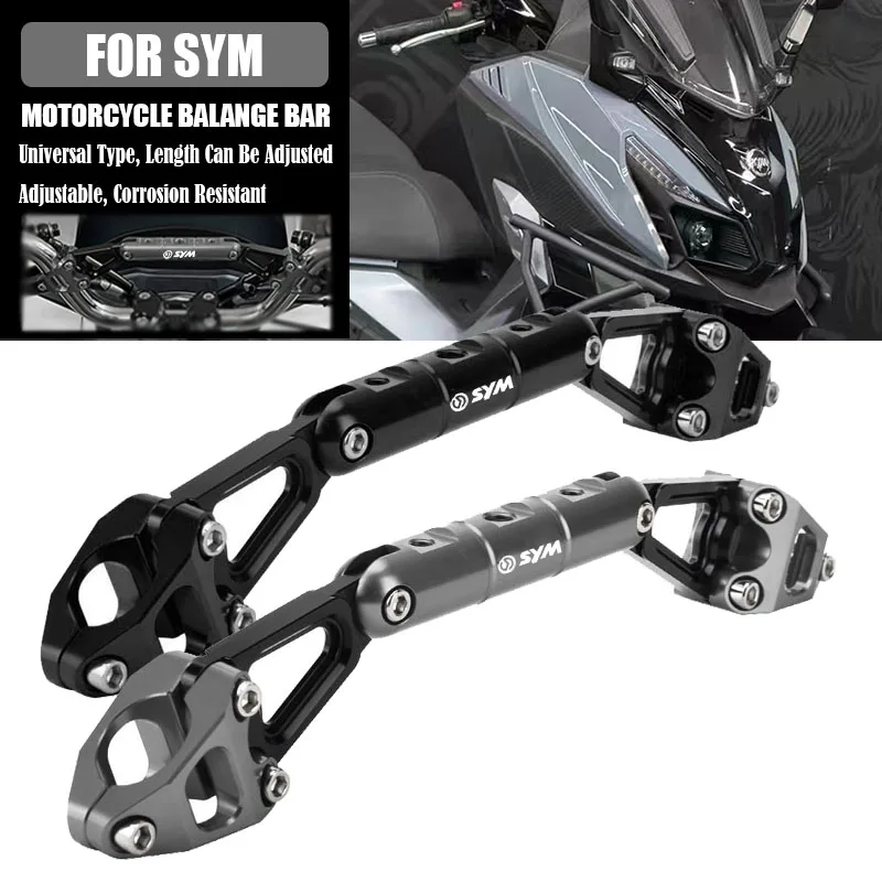 

Motorcycle Accessories Adjustable multifunction crossbar Handlebar balance bar For SYM CRUISYM 150 180 MIO 50 110 JET 14 125 200