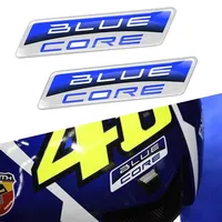 3D BLUE CORE Decal Stickers Moto racing Team Motorcycle Sticker Case For Kawasaki Z900 Honda CBR Yamaha R1 R6 Suzuki Accessories