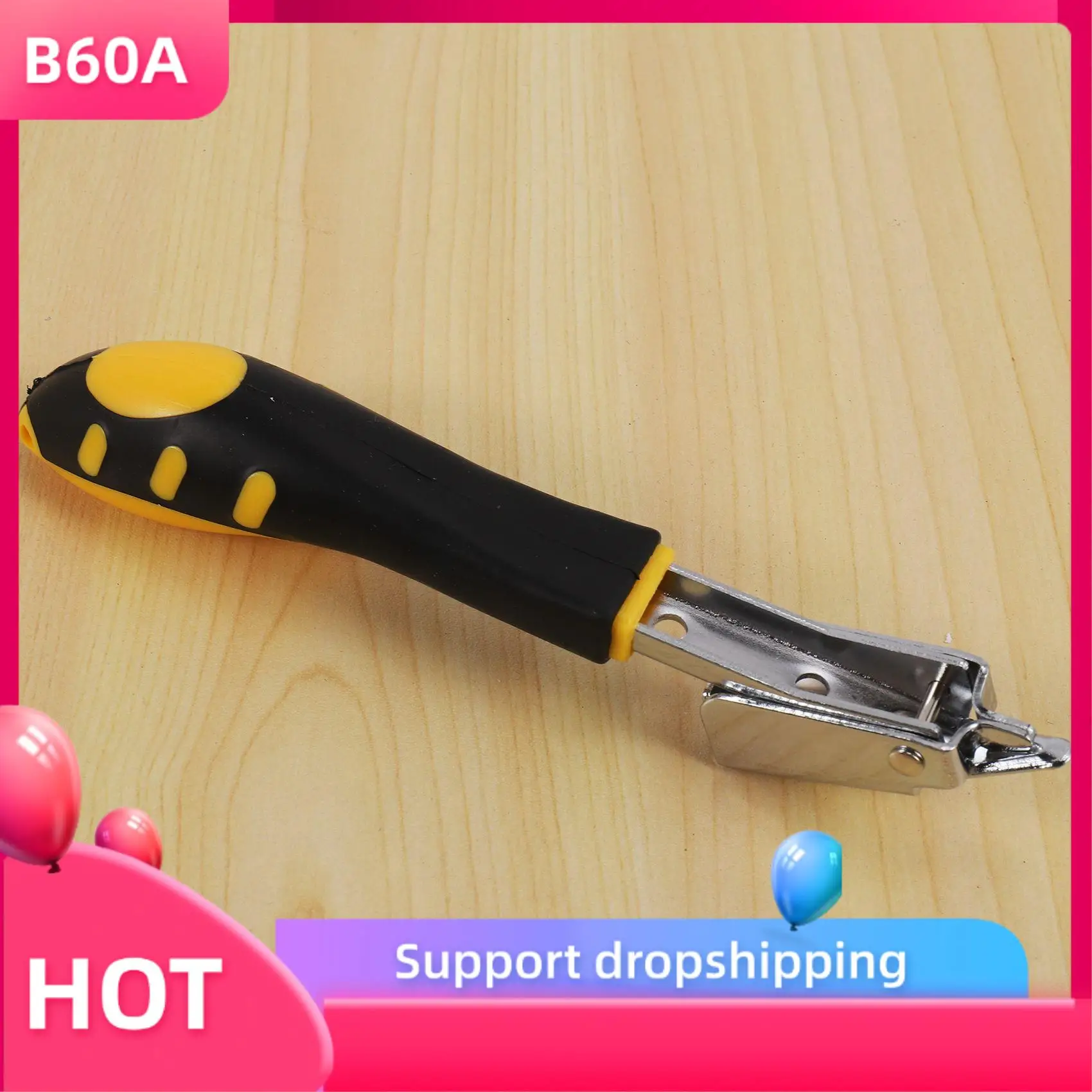 

B60A Nail Staple Gun Furniture Stapler For Wood Door Upholstery Framing Rivet Gun Kit Nailers Removing Tool