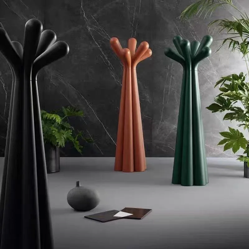 Modern simple storage coat rack, fiberglass branch mushroom hanger