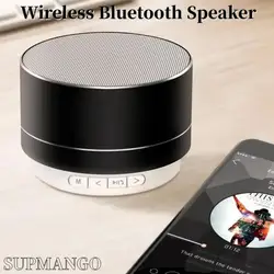 A10 Wireless Bluetooth Speaker Small Steel Cannon Subwoofer Portable Mini Gift Card Bluetooth SpeakerColor