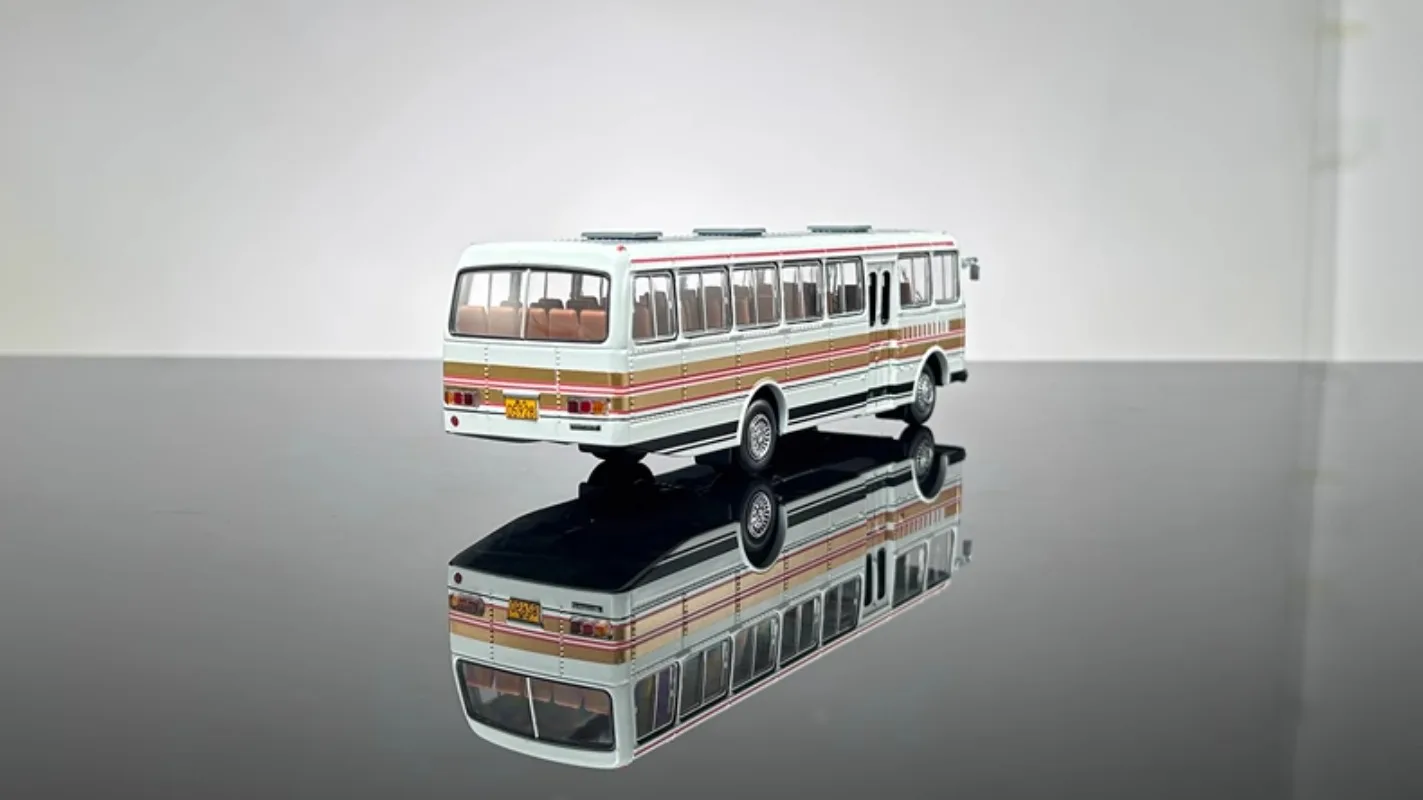 دييكاست 1/64 مقياس آسيا ستار سبيكة نموذج سيارات آسيا ستار JT663 حافلة نسخة المجموعة لعب المركبات لعب للأولاد هدية الصندوق الأصلي