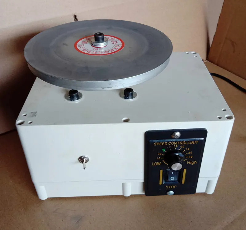 220V Electric Polishing Machine, Knife Sharpener Hair Clipper Specialized Speed Adjustable Polishing Machine