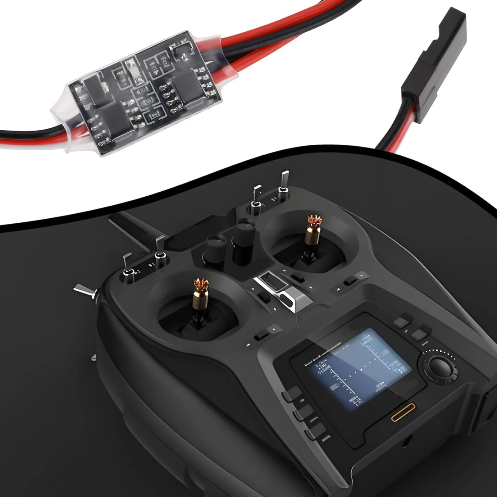 2-20A 고전류 원격 제어 전자 스위치 3-30v Rc 드론 워터 펌프 Pwm 신호 제어를위한 모델 식물 보호