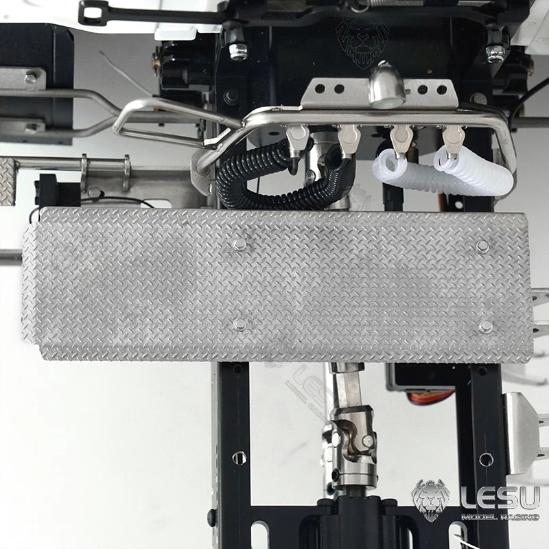 Symulacja Pedału Model Stal Nierdzewna Do 1/14 Tamiya RC Volvo Zdalnie Sterowany Traktor Ciężarówka Model Pojazdów Modyfikowanych