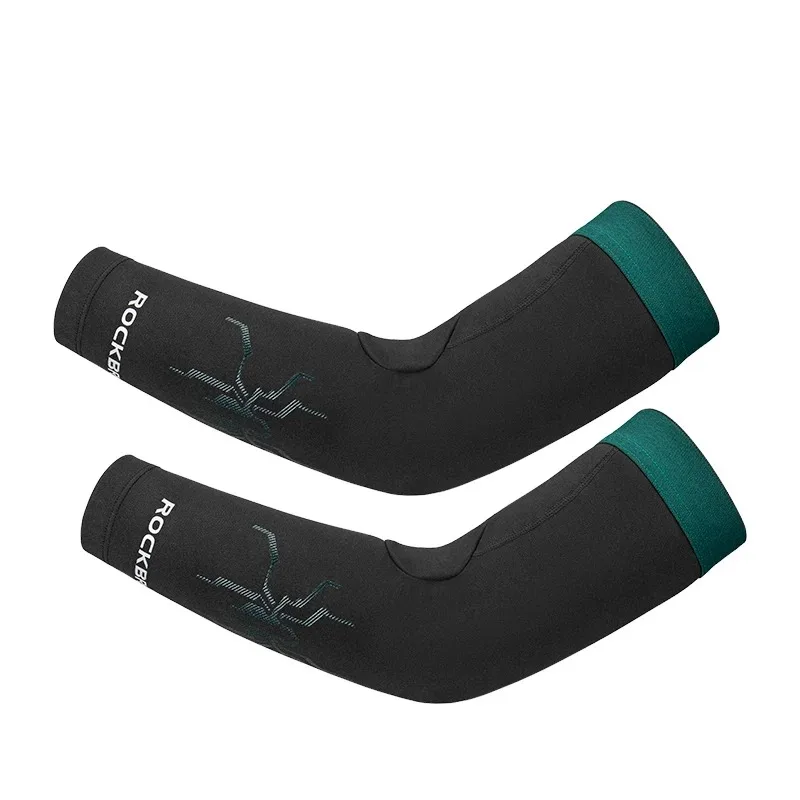 ROCKBROS Autumn and winter cycling sleeves and leg covers, men's and women's sports knee and elbow pads, warm cycling equipment