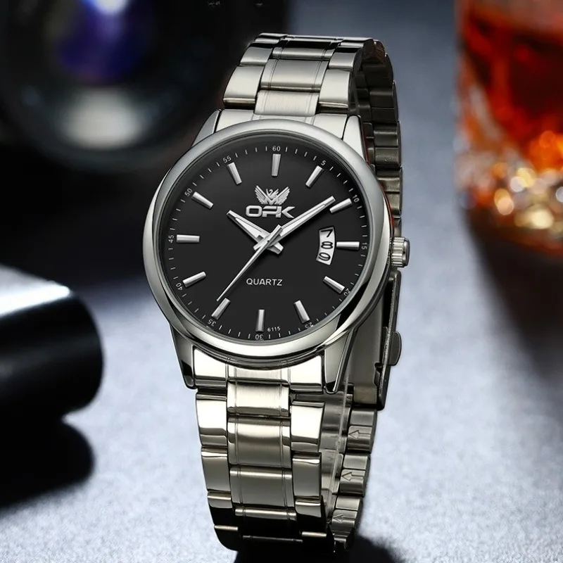 

Часы для мужчин, многофункциональные наручные часы с хронографом, мужские часы, оригинальные водонепроницаемые светящиеся кварцевые часы Reloj