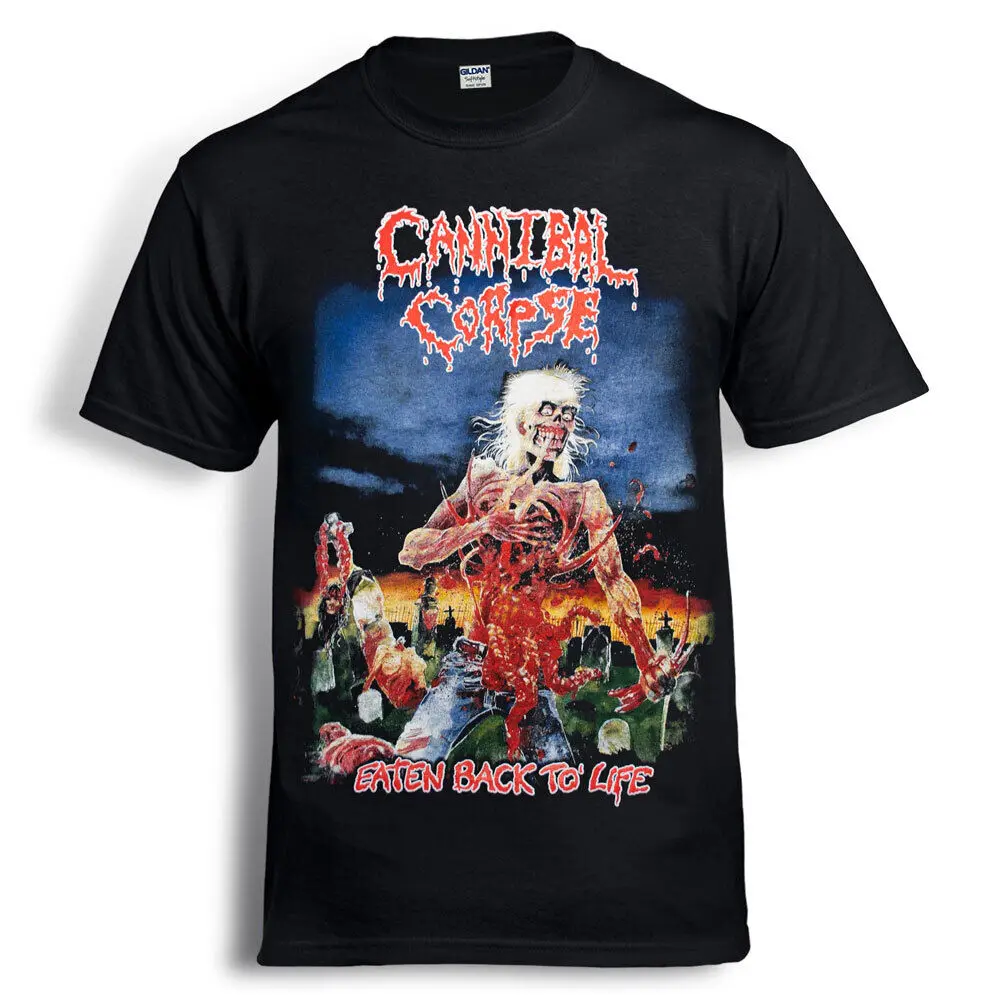 Cannibal Corpse 90 Eaten Back To Life Black T Sh Morbid Angel Carcass