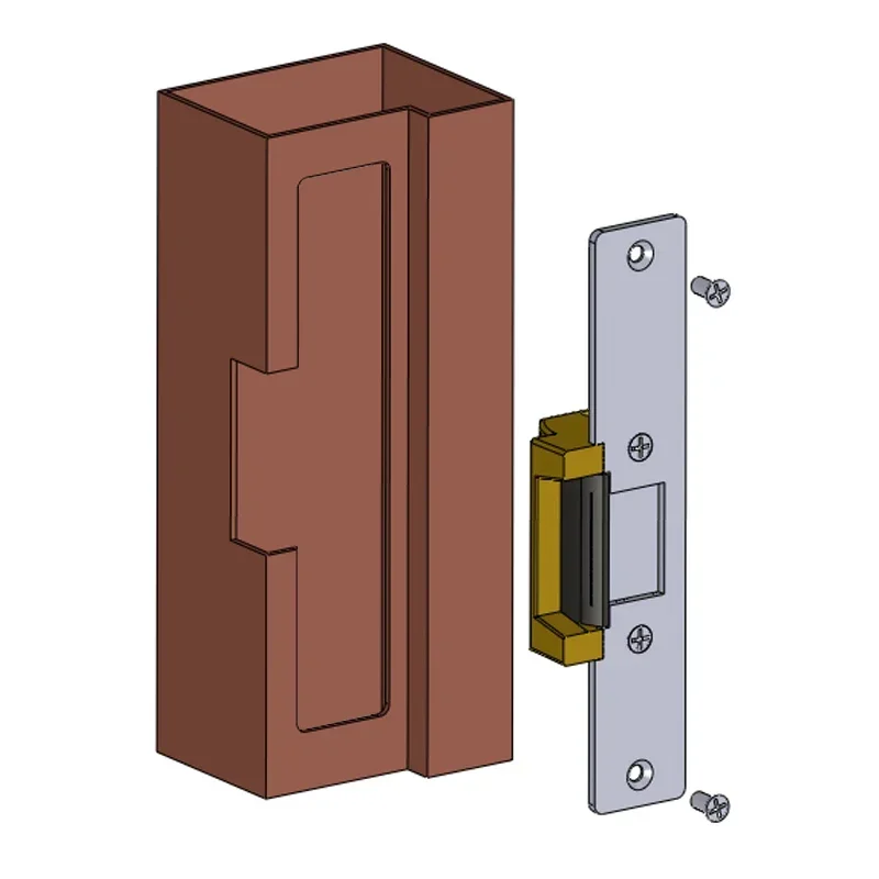 Power-on unlocking/NC power-off unlocking Air shower room side-mounted household electronic control lock 12v