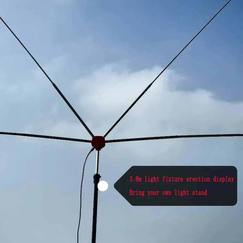 Standard M10 thread - MA-06 shortwave antenna base kit with 3/8 female to M10 male