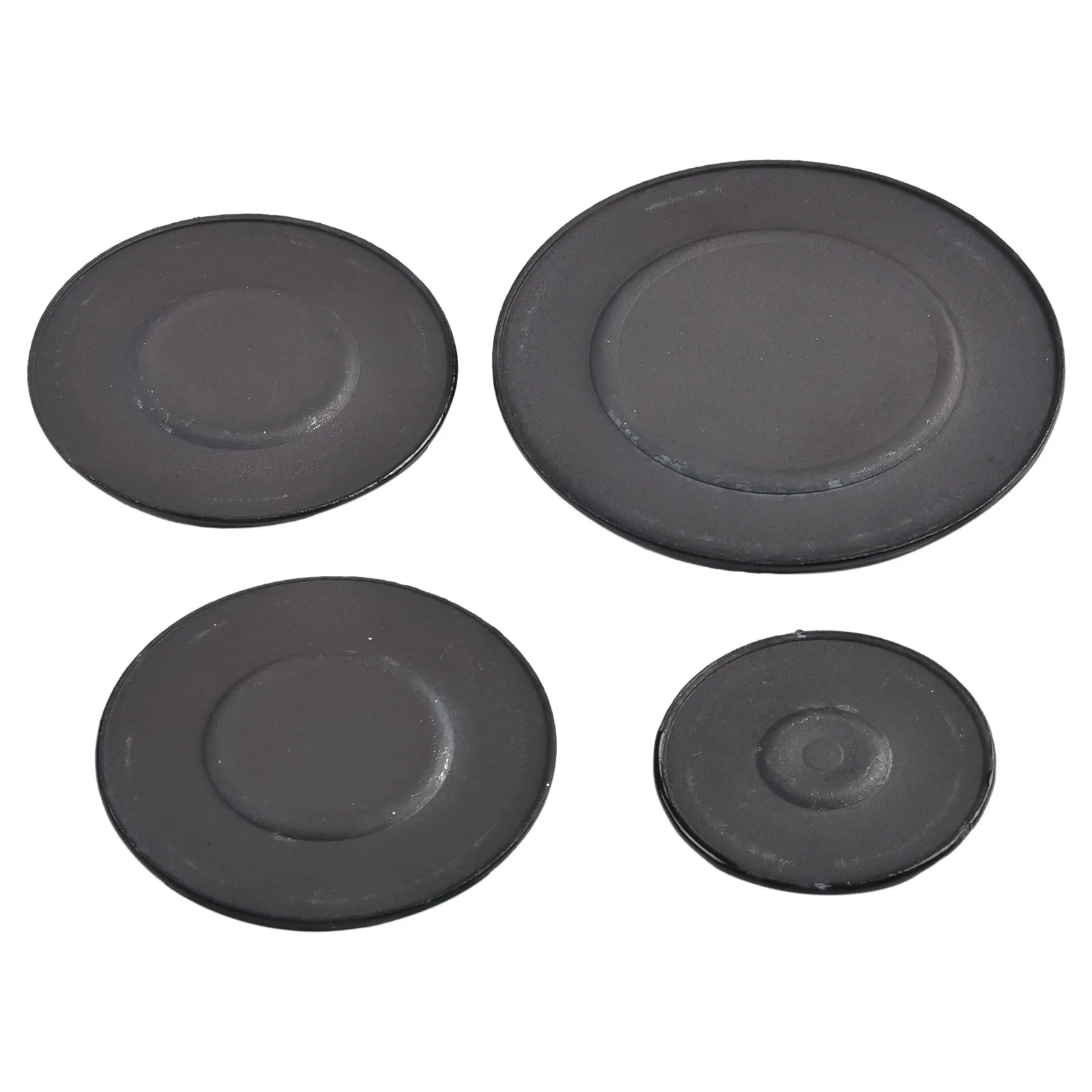 Gas Stove Burner Lid Set Universal Gas Burner Cap Iron Heat Distribution Easy To Clean After Cooking Kitchen Tools